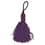 Key tassel - purple and burgondy 