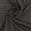 Jacquard cotton fabric with lurex striped - black 