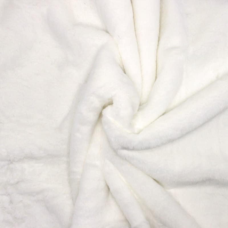 Tissu Feutrine Blanche Compacte Couture En 1 mètre 80 de Large Accueil