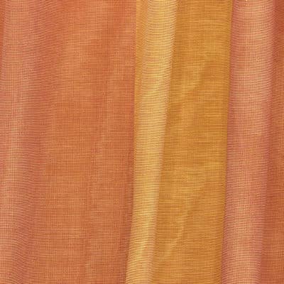 Cloth of 3m upholstery fabric in cotton and viscose - orange 