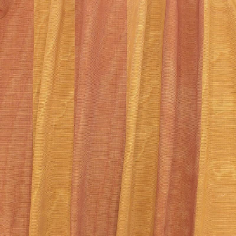 Cloth of 3m upholstery fabric in cotton and viscose - orange 