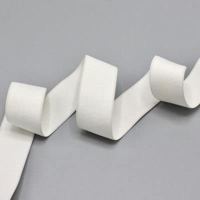 Elastic strap - white