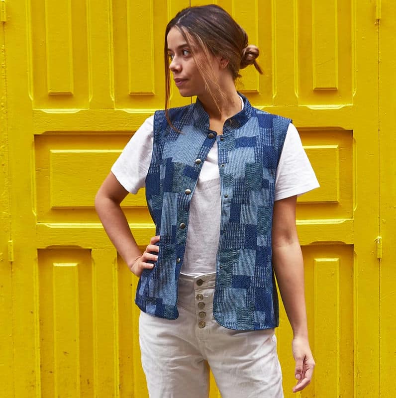Pattern vest with no sleeves Rabat