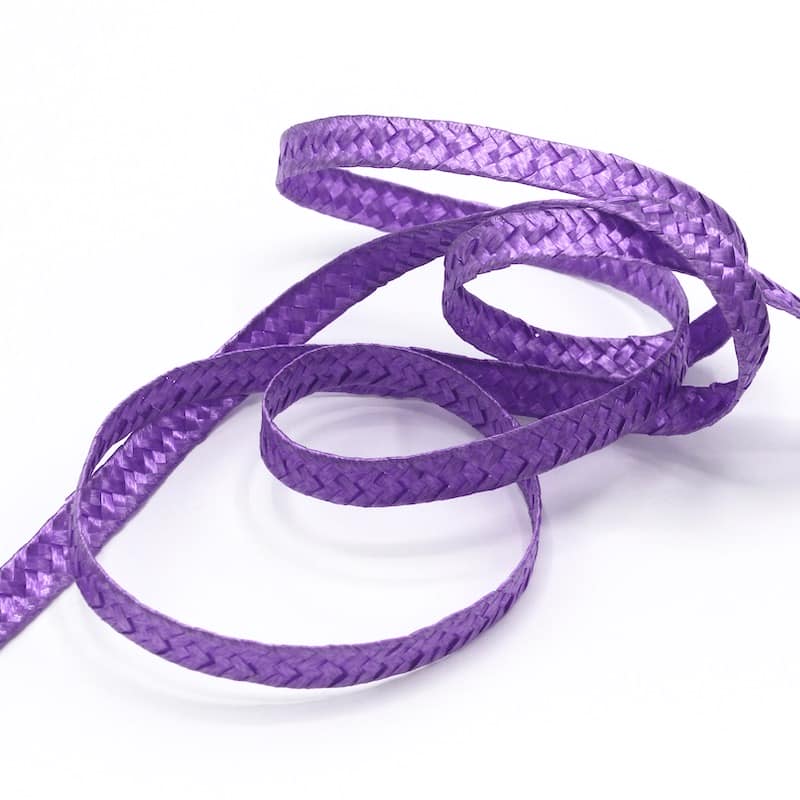 Raffia ribbon - purple 