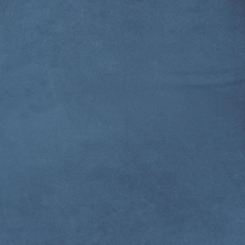 Microfibre fabric imitating suede - denim blue