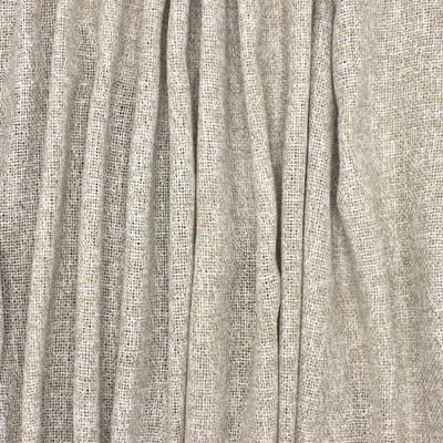 Upholstery fabric in polyester - beige