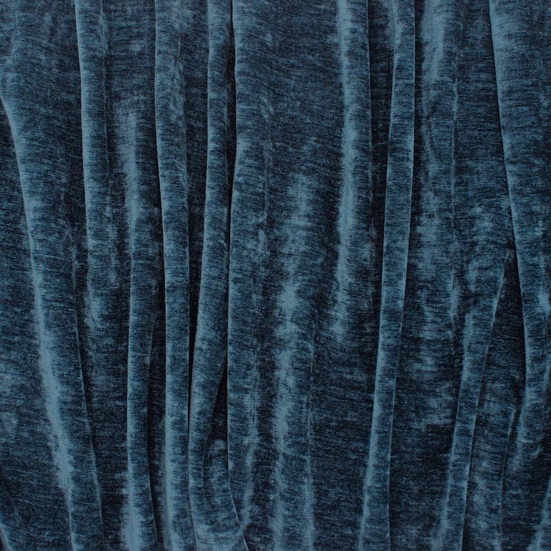 Tissu d'ameublement Holland Flocage Velours 60/61 par mètre Bleu Bébé -   France