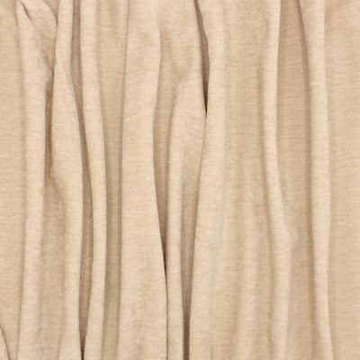 Upholstery fabric in velvet - natural 