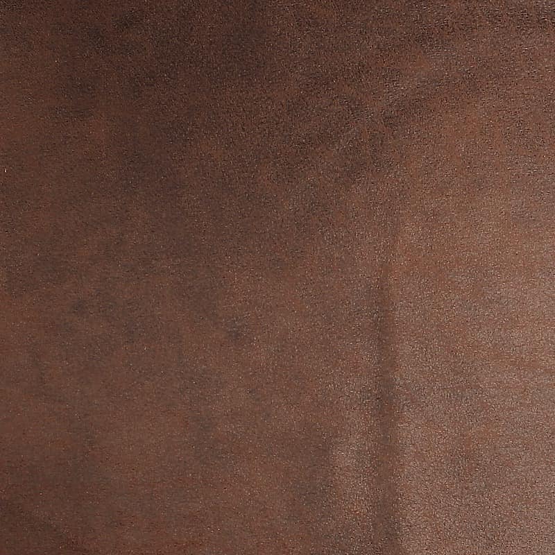 Fabric imitating old leather - chocolat brown