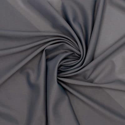 Knit lining fabric in polyester - dark grey