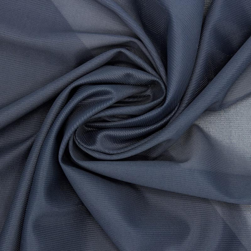 Knit lining fabric in polyester - midnight blue
