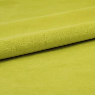 Upholstery fabric with velvety feel