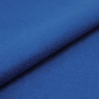 Microvezels stof suède imitatie - koningsblauw