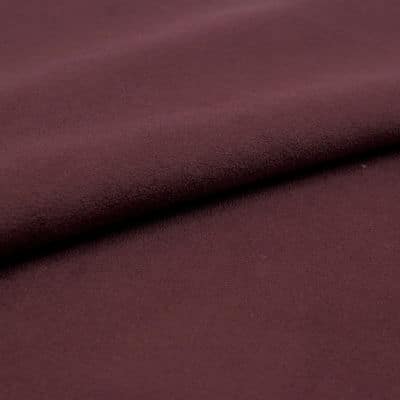 Microfibre fabric imitating suede - plum