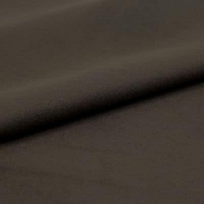Microfibre fabric imitating suede - chesnut brown