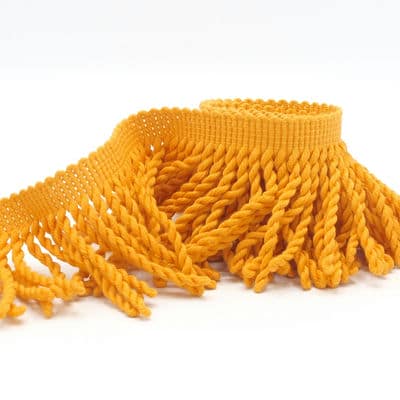 Cotton fringes - buttercup yellow