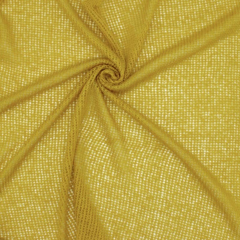 Knit fabric - mosterd yellow