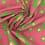 Popeline coton fleur - fuchsia