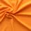Fabric with aspect of washed silk - plain orange 