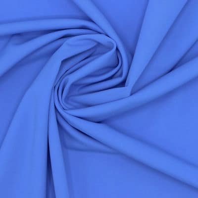Rekbare stof type lycra - blauw