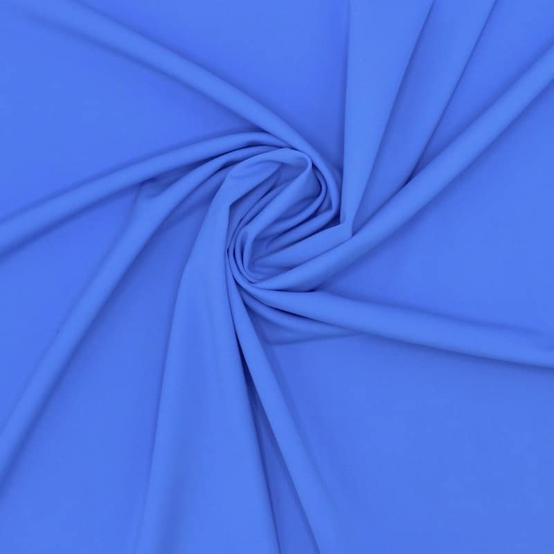Tissu extensible type lycra - bleu