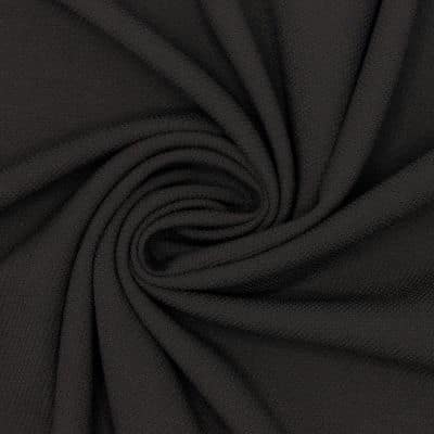 Extensible fabric - plain black 