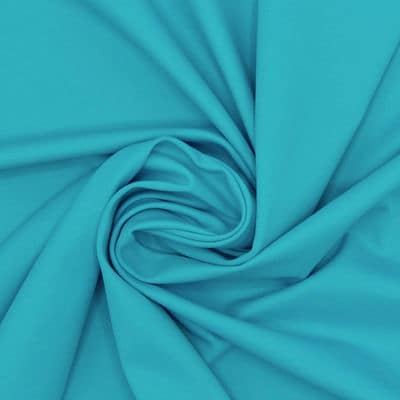 Tissu extensible type lycra - turquoise
