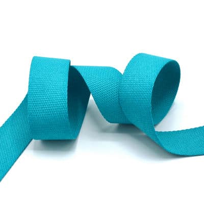 Polyester strap - turquoise