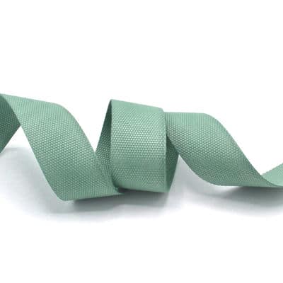 Polyester strap - sage green