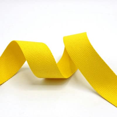 Polyester strap - yellow