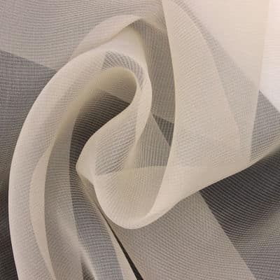 Veil fabric 100% silk - nude