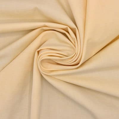 Cotton twill fabric - plain straw yellow 