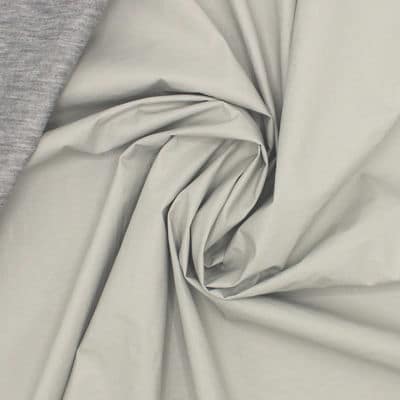 Waterproof fabric with leather aspect - greige 
