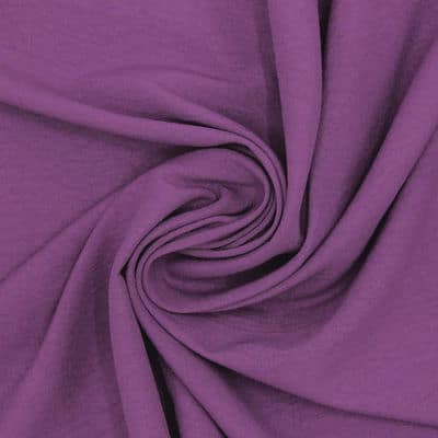 Crushed polyester fabric - plum