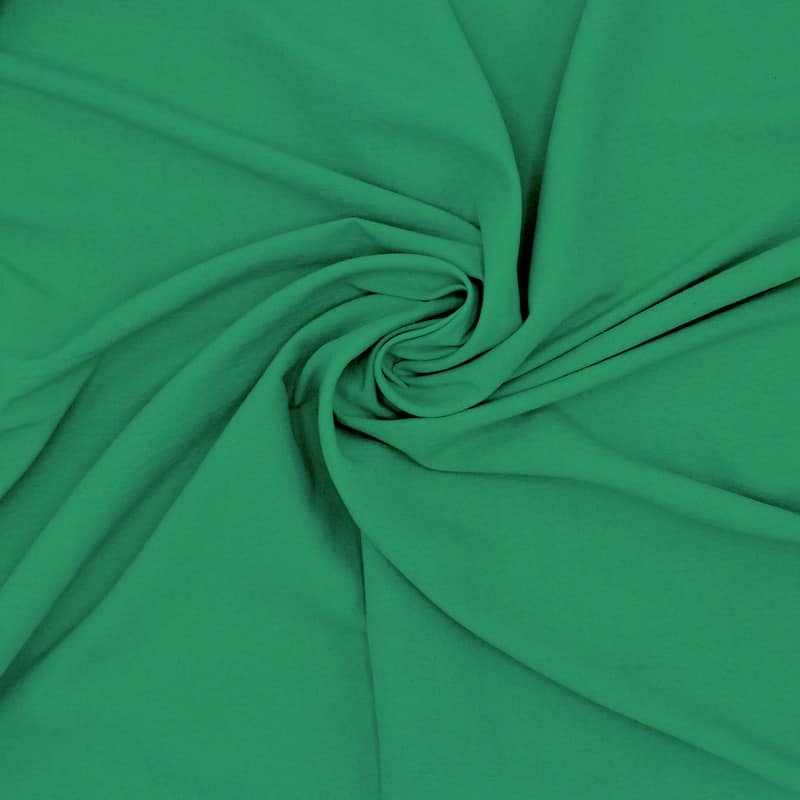 Tissu polyester crushed - vert