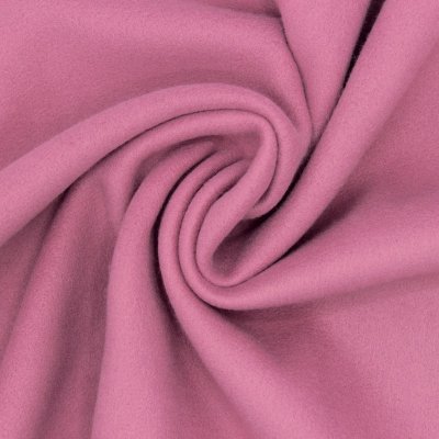 Extensible fleece fabric - old pink