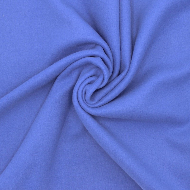 Extensible fleece fabric - royal blue 