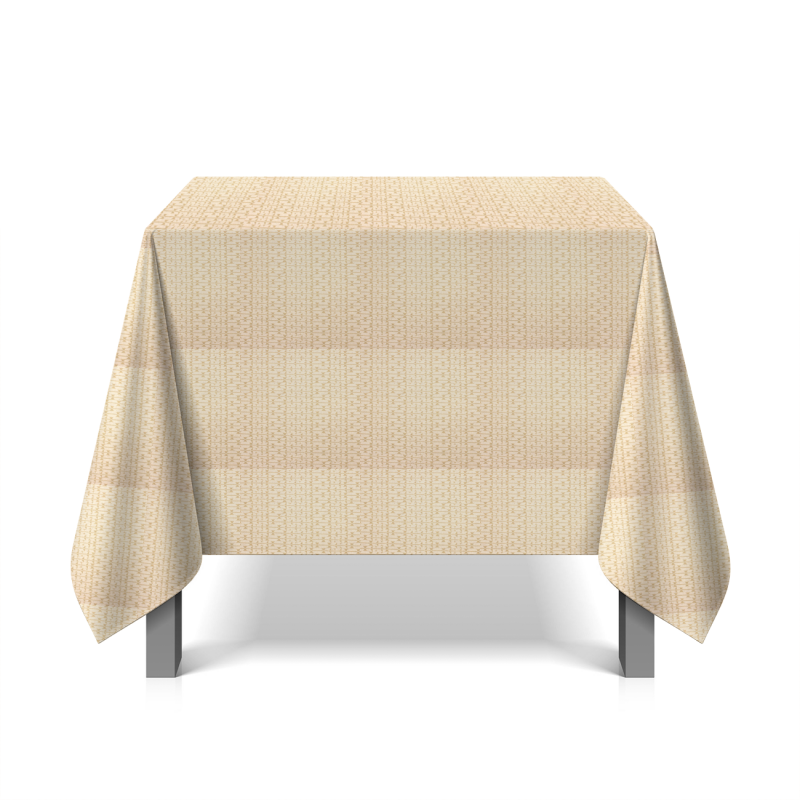 Fabric in cotton and linnen - beige