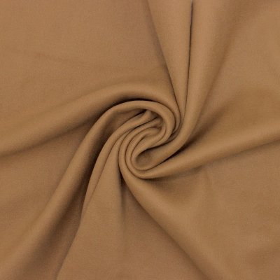 Tissu polaire extensible- brun