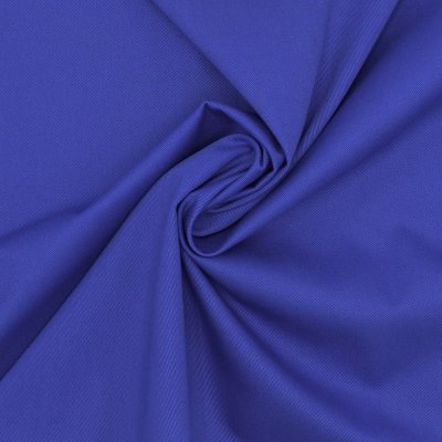 Gabardine cotton fabric - klein blue 