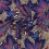 Tissu crêpeviscose fleurs - multicolore