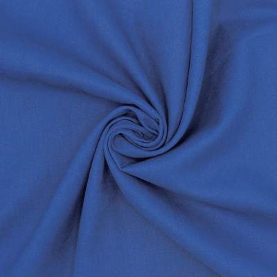 Tissu 100% lin - bleu