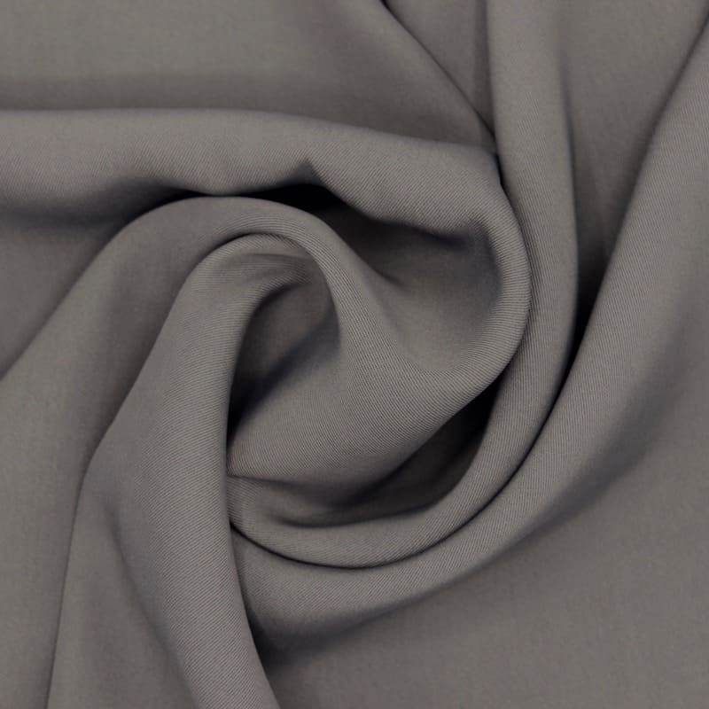Viscose twill fabric - plain taupe