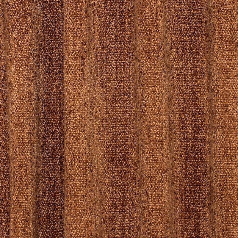 Upholstery fabric with velvety feel - rust-colored