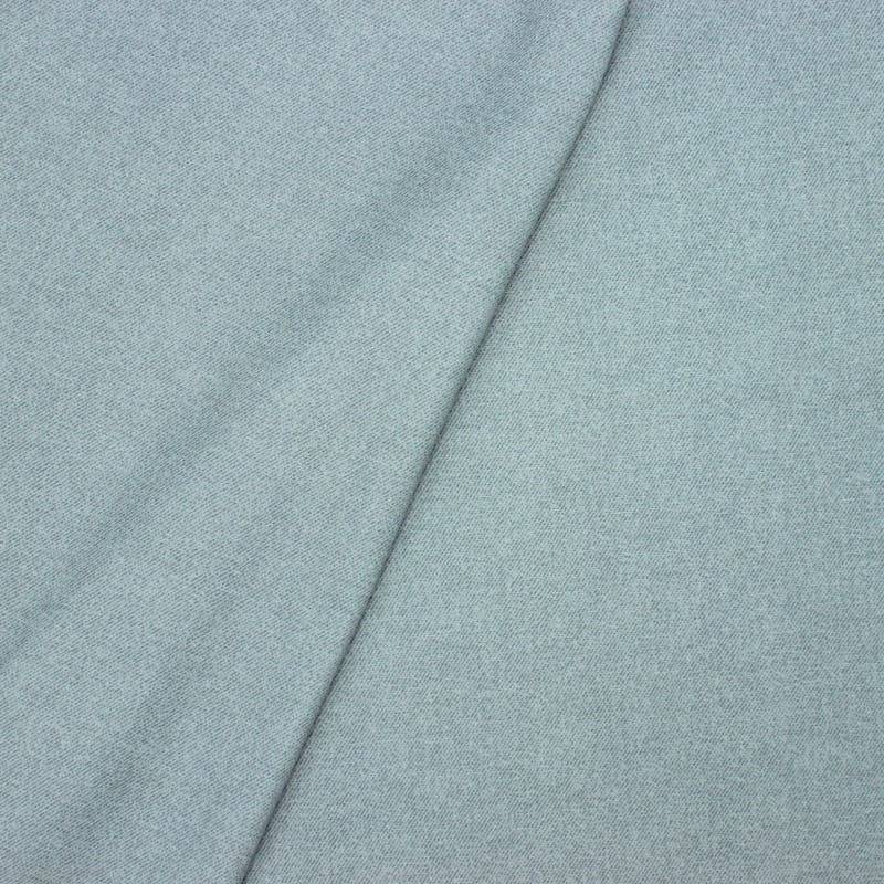 Coated fabric in cotton and polyester - sky blue 
