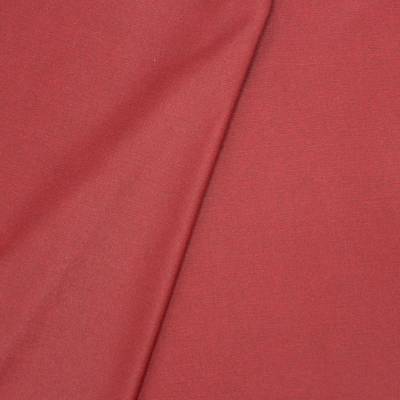 Gecoate stof in katoen en polyester - rood