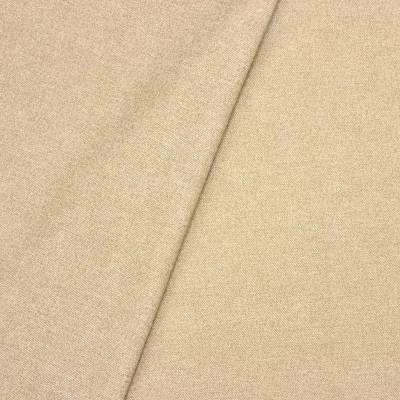 Coated fabric in cotton and polyester - beige