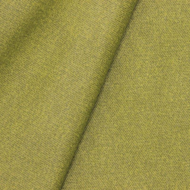 Coated fabric in cotton and polyester - pistachio green