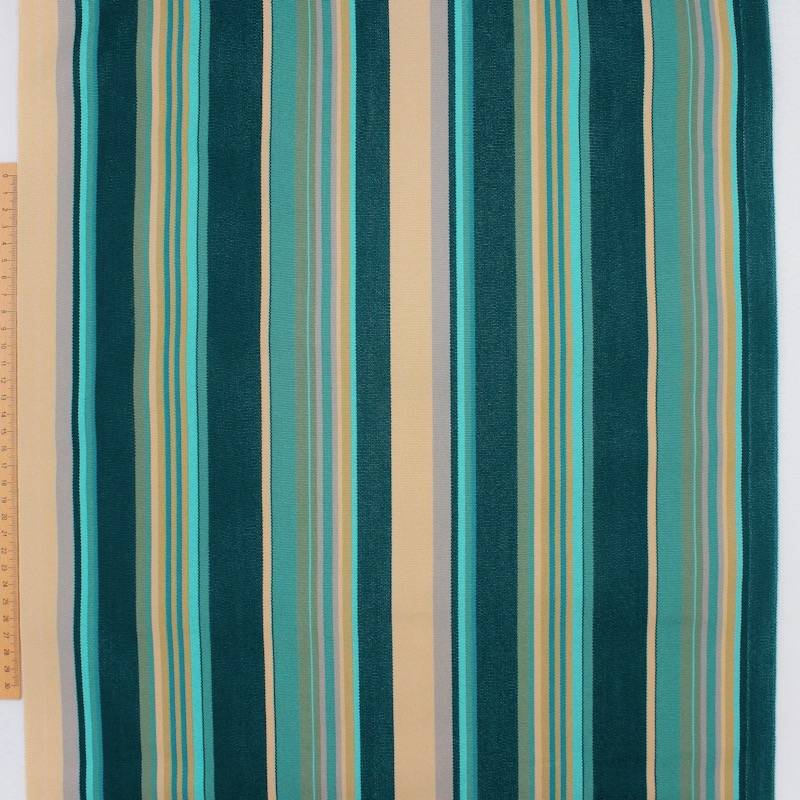 Bayadère strandstoel stof in dralon - appelblauwzeegroen