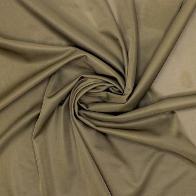 Knit lining polyester fabric - kaki